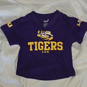 LSU Tigers Kids Purple Short Sleeve Tee